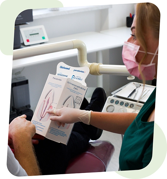 Zahnarztpraxis Winter Prophylaxe